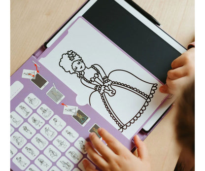 Kidydraw Mini Princesas - Pizarra LCD Portátil ·  Kidywolf