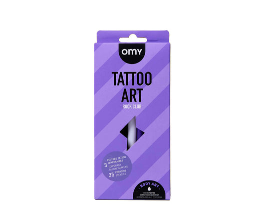 Tatuajes Temporales Art Rock Club Omy