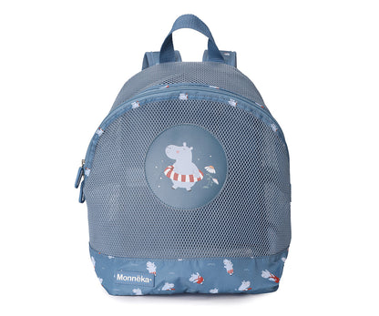 Mochila Infantil Antiarena Hippos — Monnëka