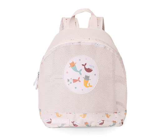 Mochila Infantil Antiarena Mermaid Cats — Monnëka