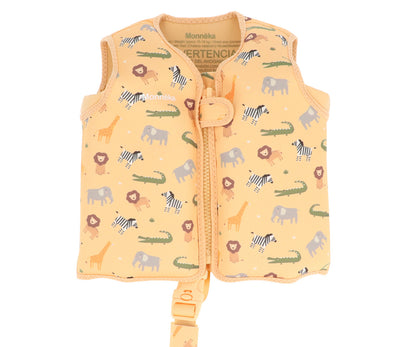 Chaleco Flotador Aprendizaje Wild Animals — Monnëka