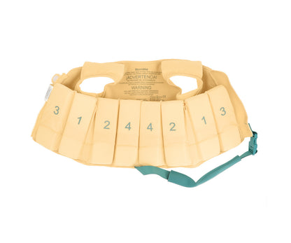 Chaleco Flotador Aprendizaje Whale Teal — Monnëka