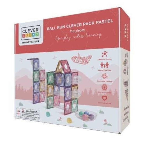 Pista de Bolas Pastel 110p - Cleverclixx
