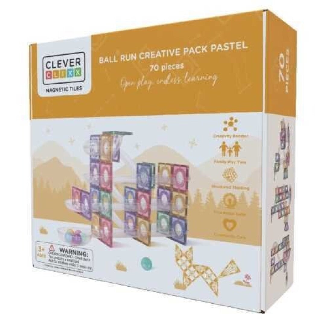Pista de Bolas Pastel 70p - Cleverclixx