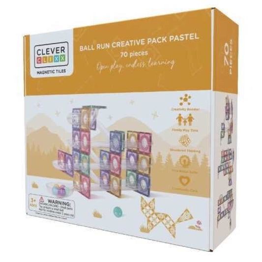 Pista de Bolas Pastel 70p - Cleverclixx