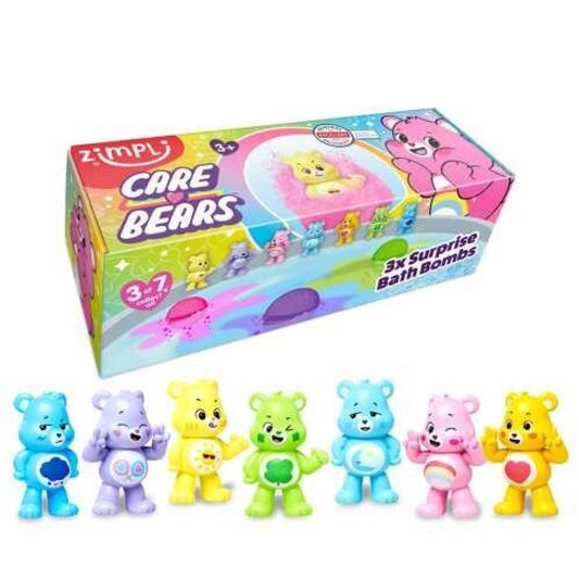 PACK 3 BOMBAS DE BAÑO SURPRISE OSITO AMOROSO - ZimpliKids