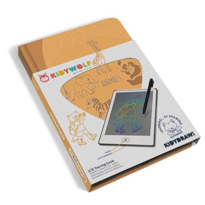 Kidydraw Mini Animales - Pizarra LCD Portátil · KDDRAWMA / Kidywolf
