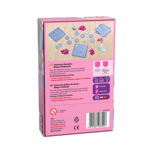 Unicornio Destello – Bingo Chispeante