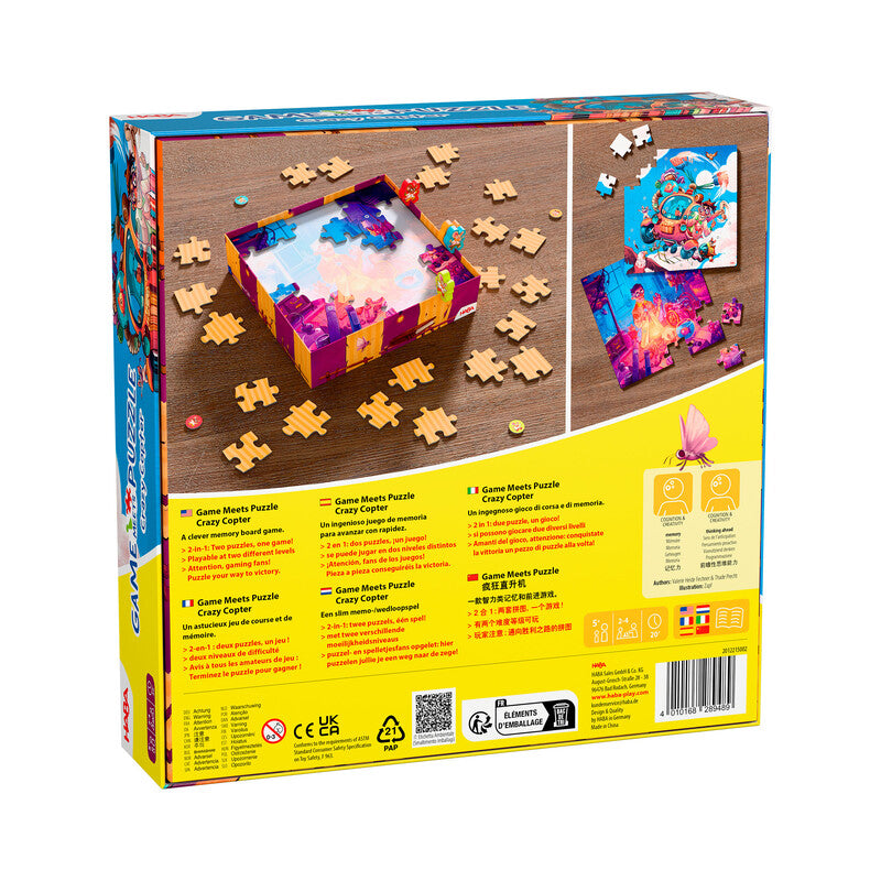 Game Meets Puzzle – Crazy Copter