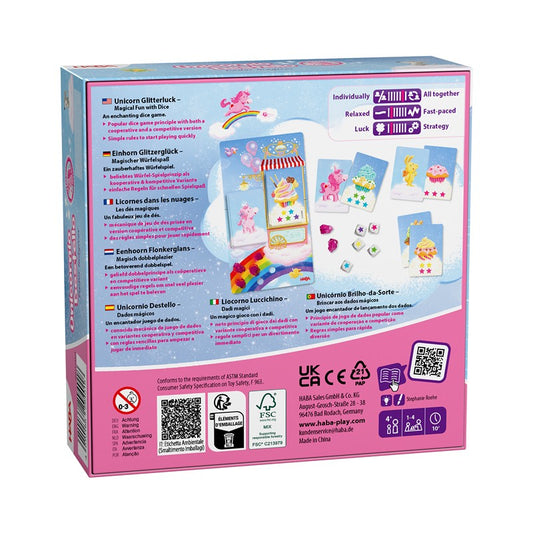 Unicornio Destello – Dados Mágicos