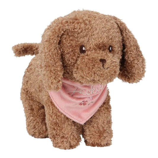 Perrito de peluche JACKIE con bolsa