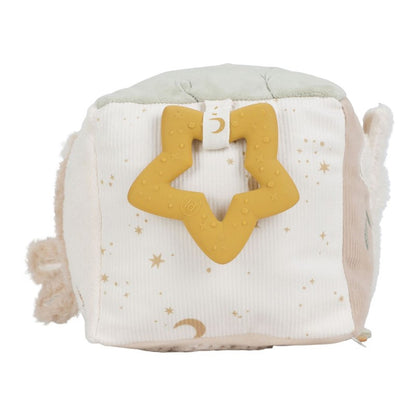 Cubo Blandito de Actividades Newborn Naturals · Little Dutch