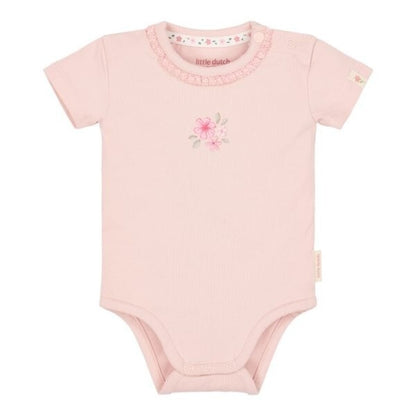 Body manga corta Pink Blossom — Little Dutch