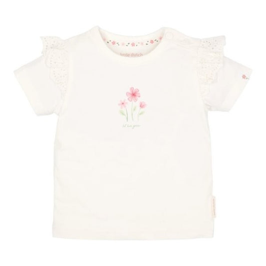 Camiseta manga corta White — Little Dutch
