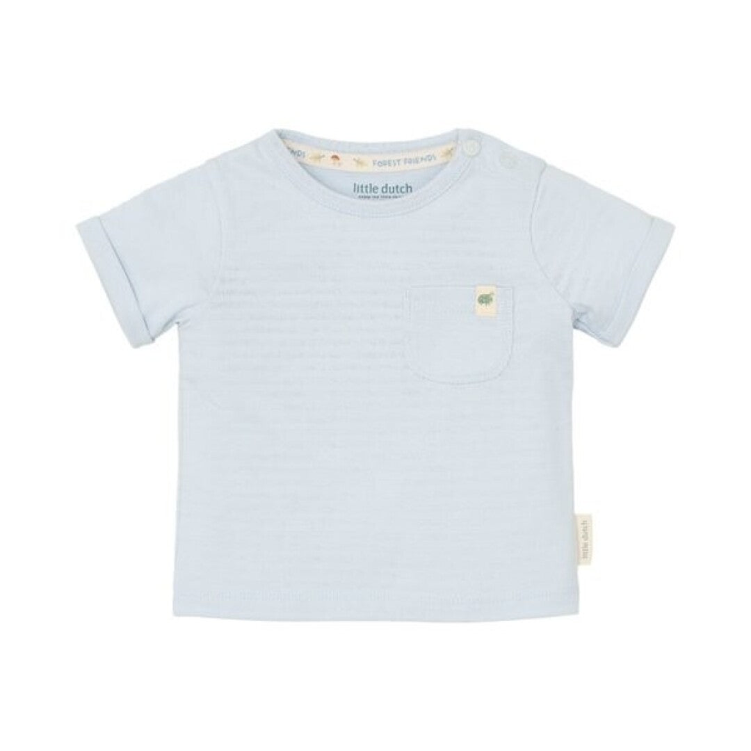 Camiseta manga corta Baby Blue — Little Dutch