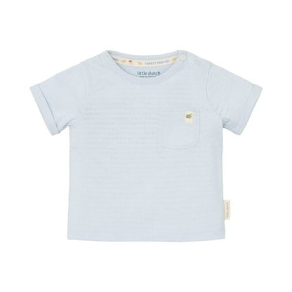 Camiseta manga corta Baby Blue — Little Dutch