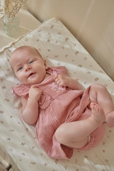 Conjunto vestido y ranita Pink Blush — Little Dutch