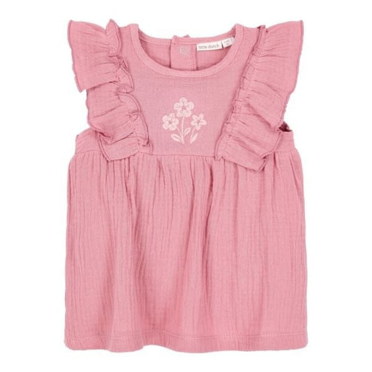 Conjunto vestido y ranita Pink Blush — Little Dutch