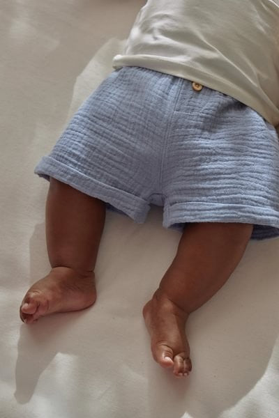 Pantalón corto Stone Blue — Little Dutch