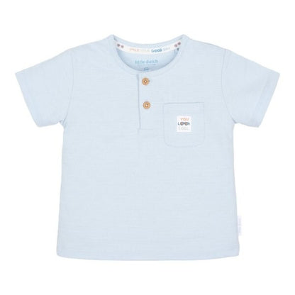 Camiseta manga corta Light Blue — Little Dutch