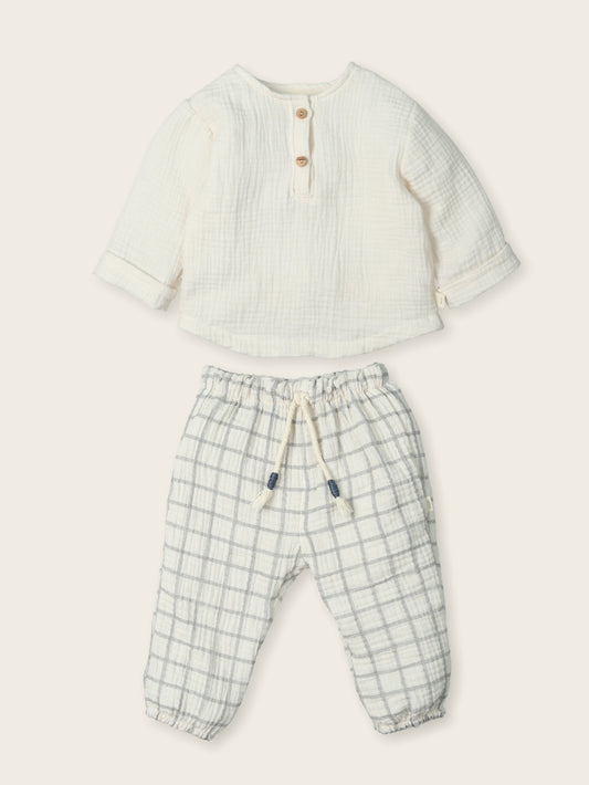 Camisa M/L + Pantalón Karl+ Casey Grid STAYWILD V608 - MAC ILUSIÓN