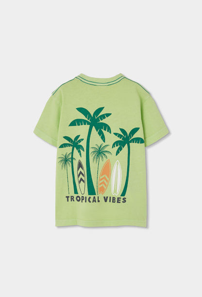 Camiseta punto bolsillo de niño