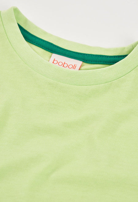 Camiseta punto bolsillo de niño