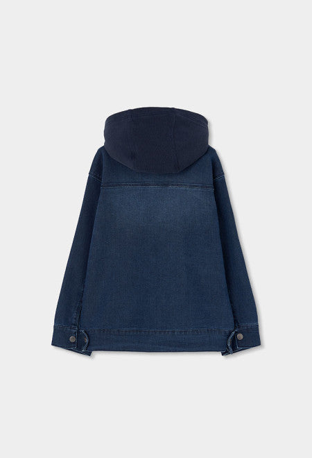 Cazadora denim punto de niño
