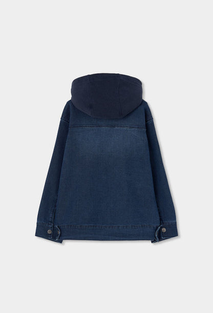 Cazadora denim punto de niño