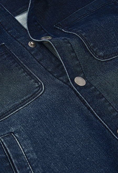 Cazadora denim punto de niño