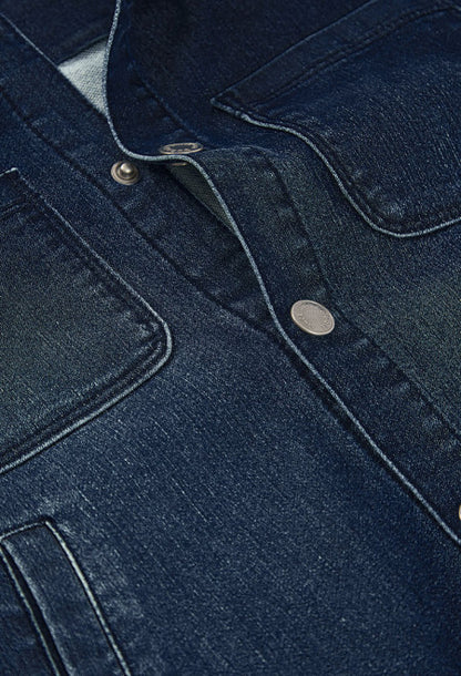 Cazadora denim punto de niño