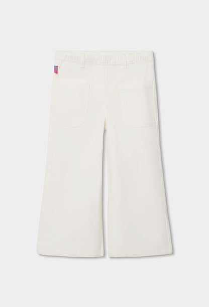 Pantalón sarga elástica de niña