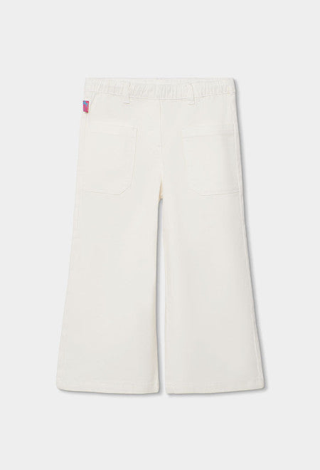 Pantalón sarga elástica de niña