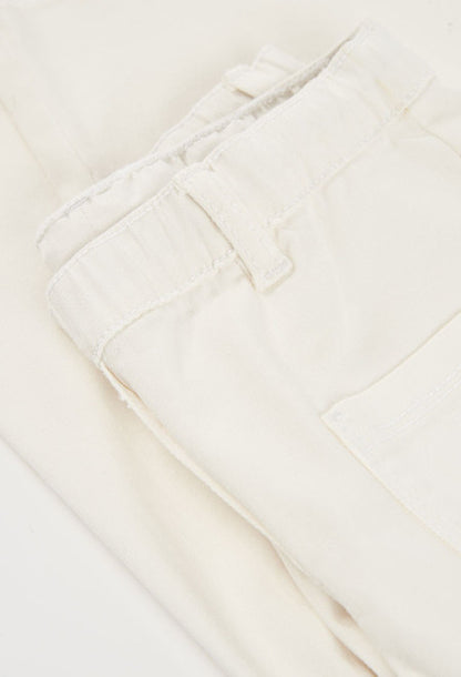 Pantalón sarga elástica de niña