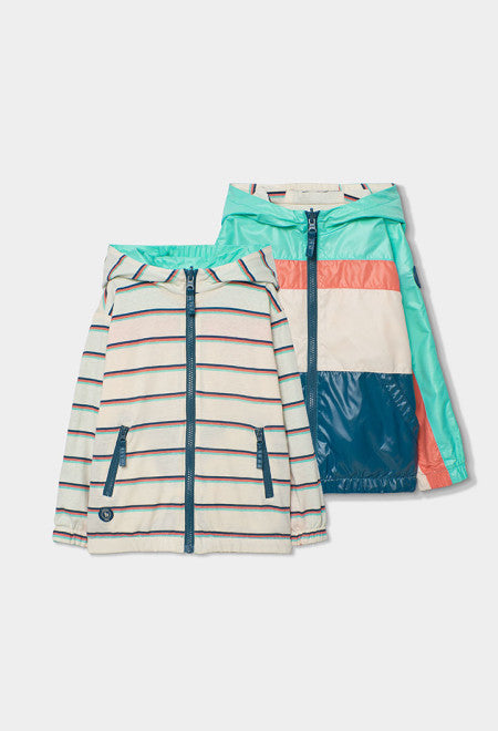 Parka reversible tejido técnico de niño