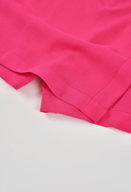 Falda-short viscosa de niña