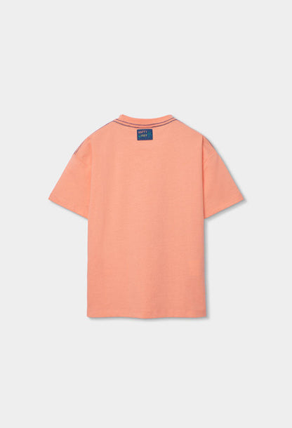Camiseta punto tintada de niño