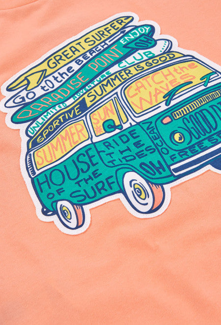 Camiseta punto tintada de niño