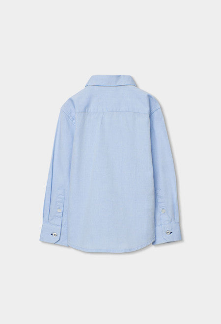 Camisa oxford manga larga de niño