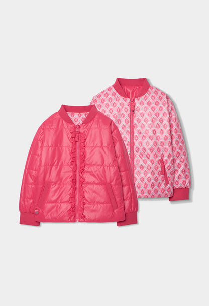 Parka reversible de niña