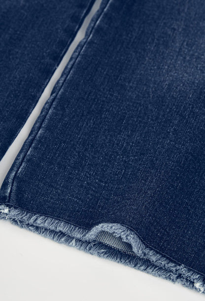 Pantalón denim punto de niña
