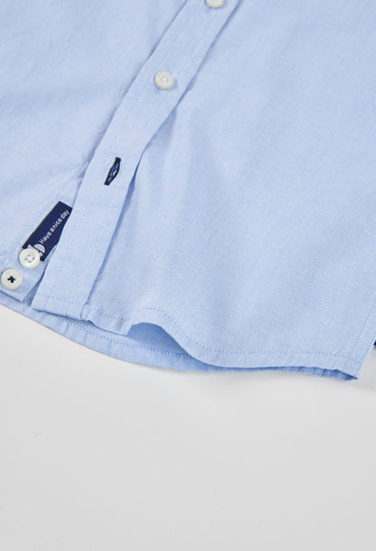 Camisa oxford manga larga de niño