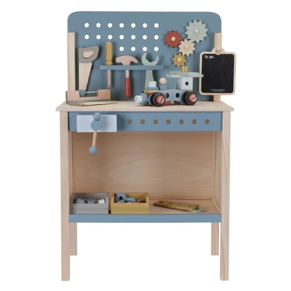 BANCO DE TRABAJO CON HERRAMIENTAS - LITTLE DUTCH