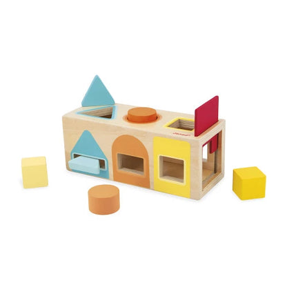 Caja con Formas Geométricas (madera)- JANOD