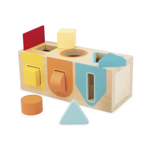 Caja con Formas Geométricas (madera)- JANOD