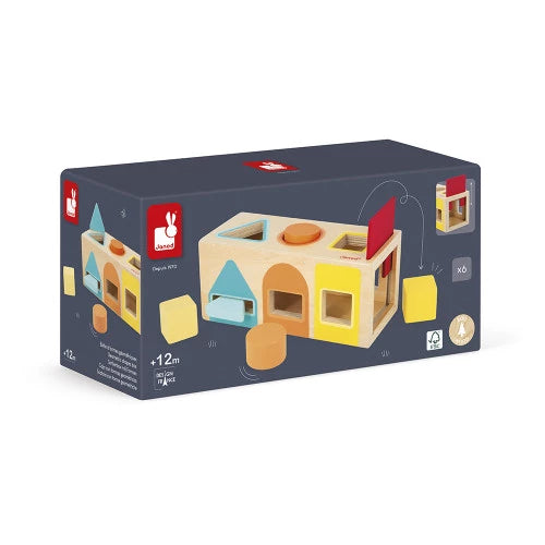 Caja con Formas Geométricas (madera)- JANOD