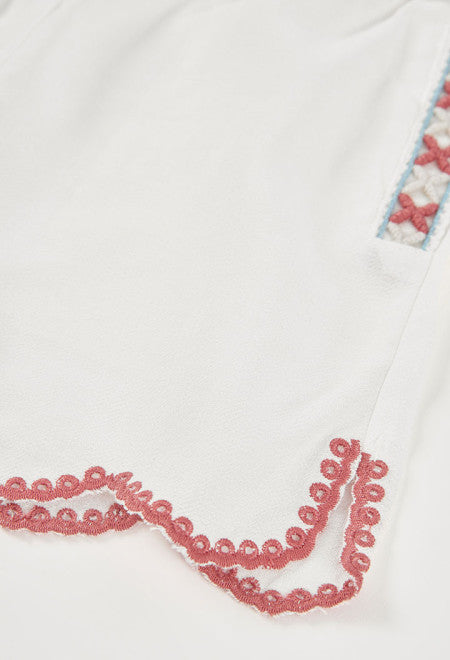 Camisa de tejido de niña