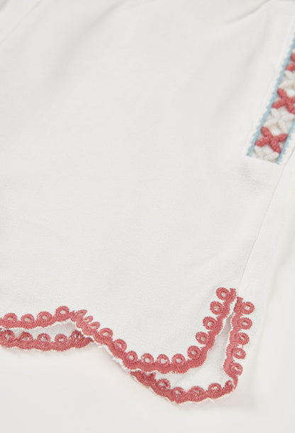 Camisa de tejido de niña