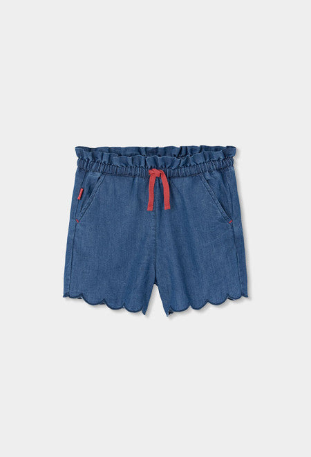 Bermudas denim de niña