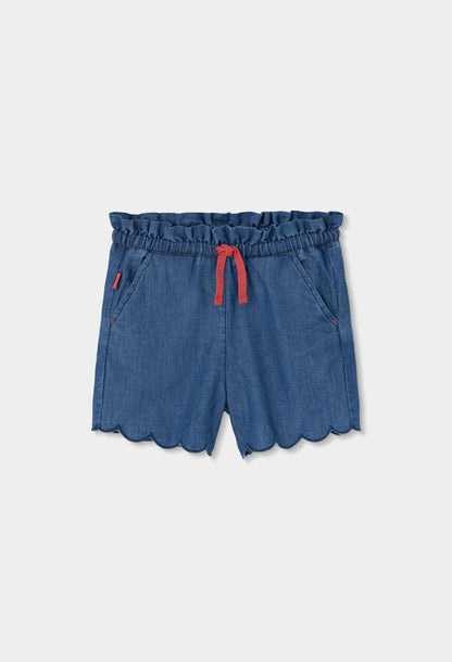 Bermudas denim de niña